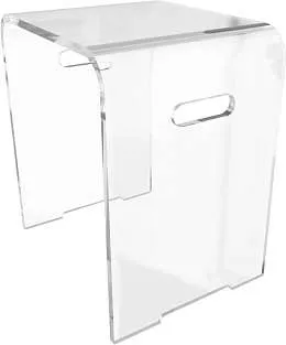 Стульчик для ванны "Nuvo" прозрачный