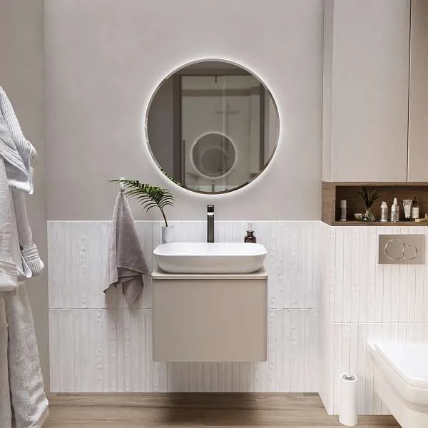 Тумба со столешницей Wish 60П 1я Сappuccino