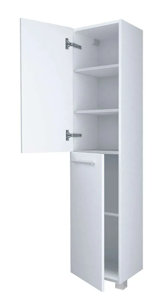 Пенал Соната 35П 2д. белый глянец R