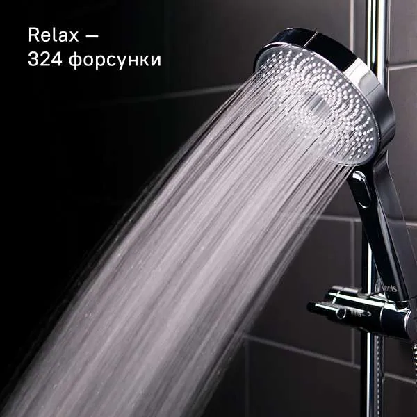 Душевой гарнитур с верхней лейкой IDDIS SpaHome кнопка SPA3F0Ci76