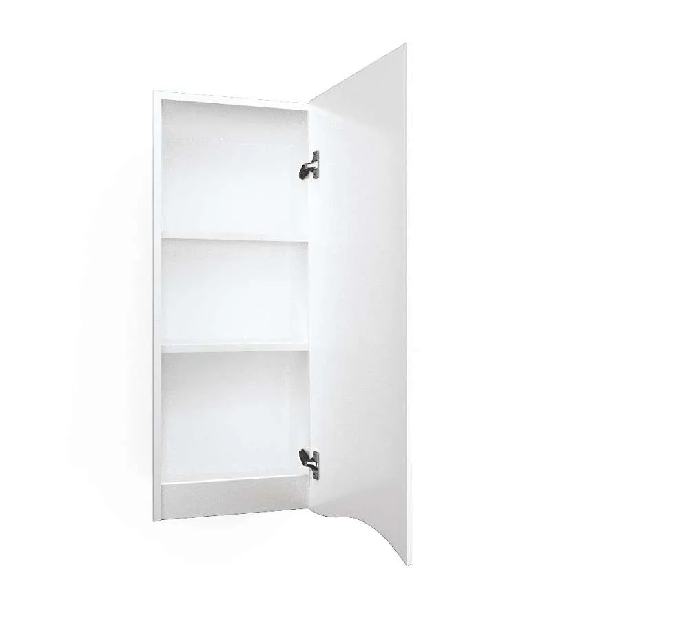 Пенал Этюд 35П 1д. белый глянец