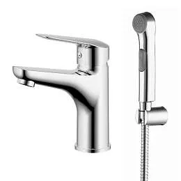 Смеситель для раковины IDDIS Torr с гигиенической лейкой TORSB00i08