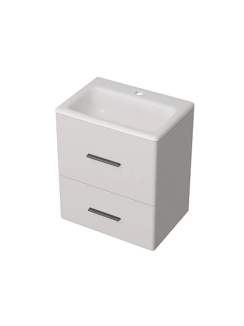Тумба с раковиной МИНИМИ 50П (500x590x350) 2я светло-серый