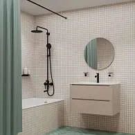 Смеситель для умывальника IDDIS Aiger черный матовый AIGBL00i01