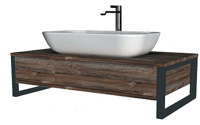 Тумба со столешницей ГРАНЖ ЛОФТ/GRUNGE LOFT 70П 1в.я дуб намибия