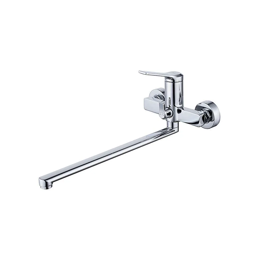 Смеситель для ванны IDDIS Паркер с длинным изливом PARSB02i10WA