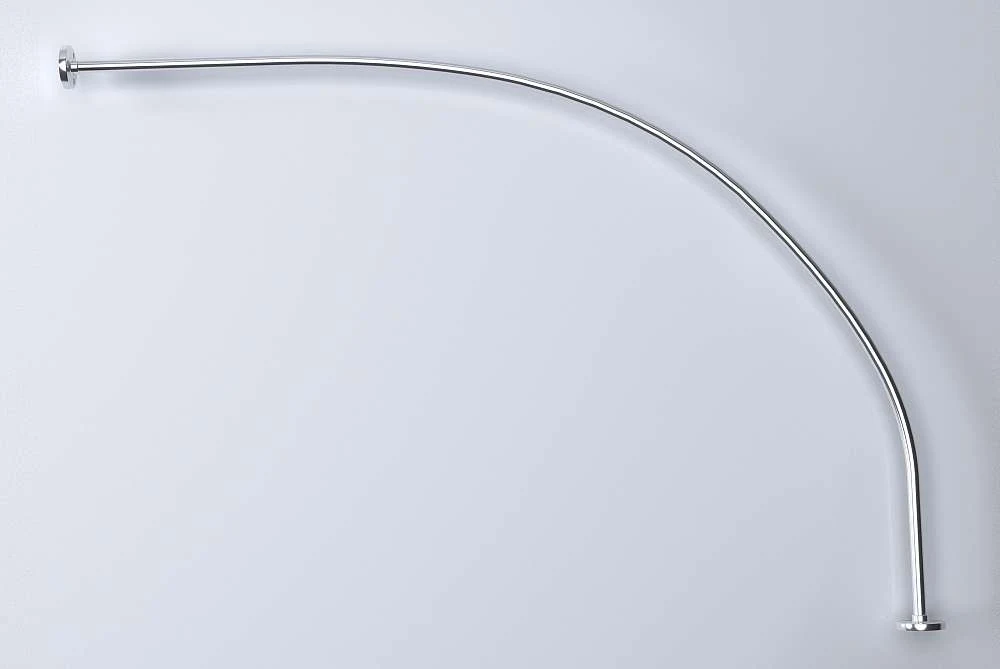 Карниз для ванны Diana 1700x900, хром