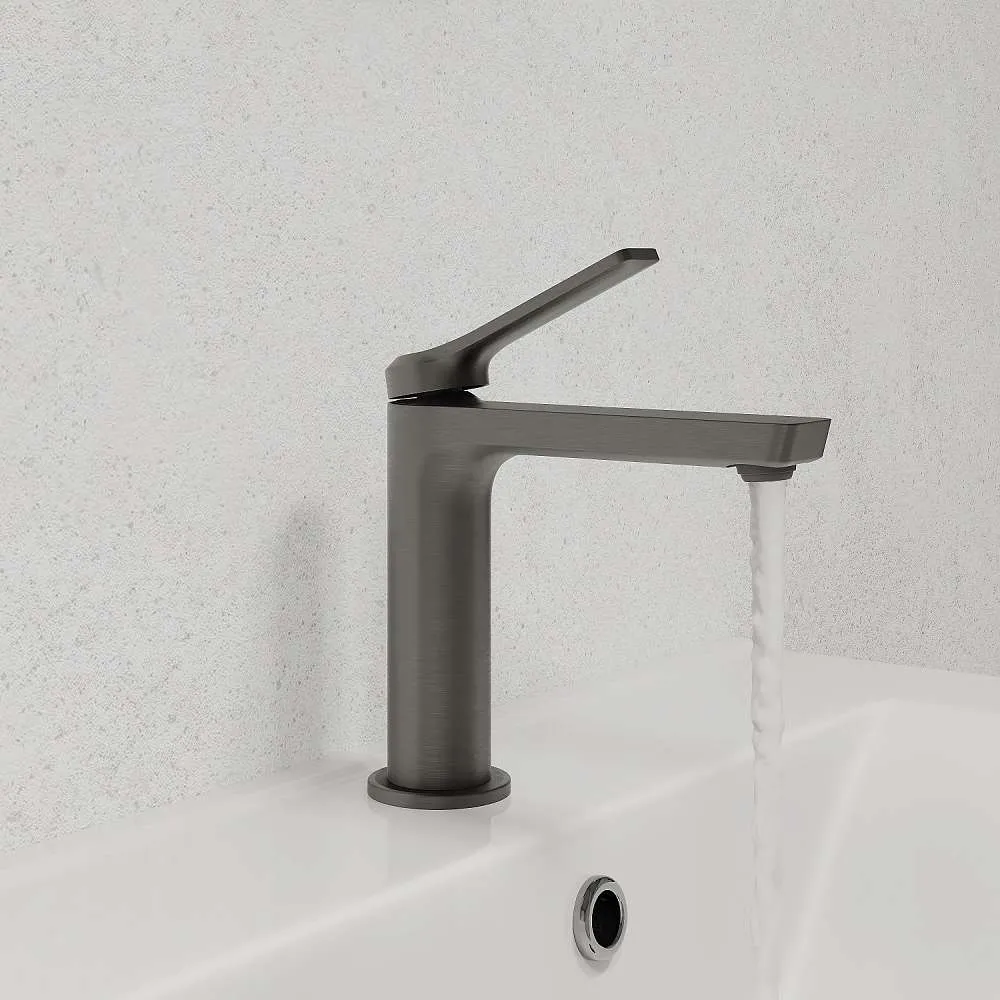 Смеситель для раковины IDDIS Parker матовый графит PARGM00i01