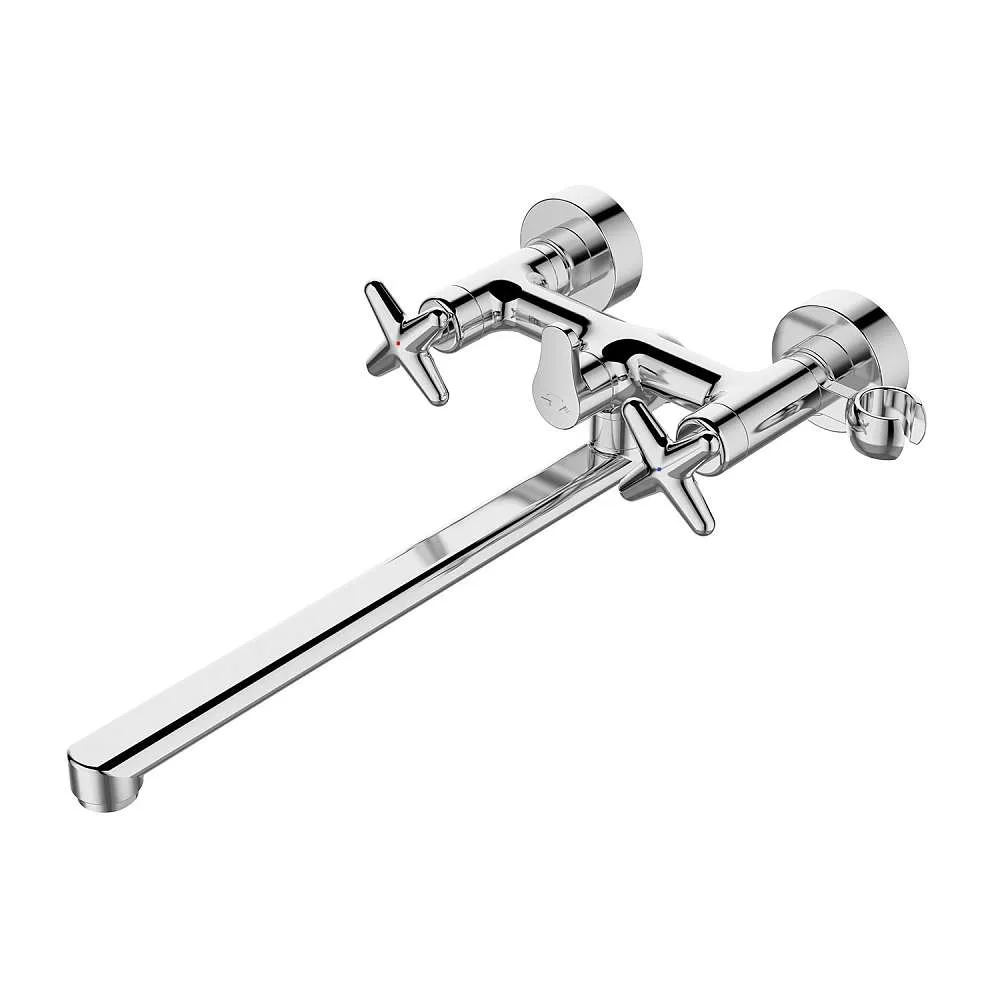 Смеситель для ванны IDDIS Acros с длинным изливом ACRSBL2i10WA