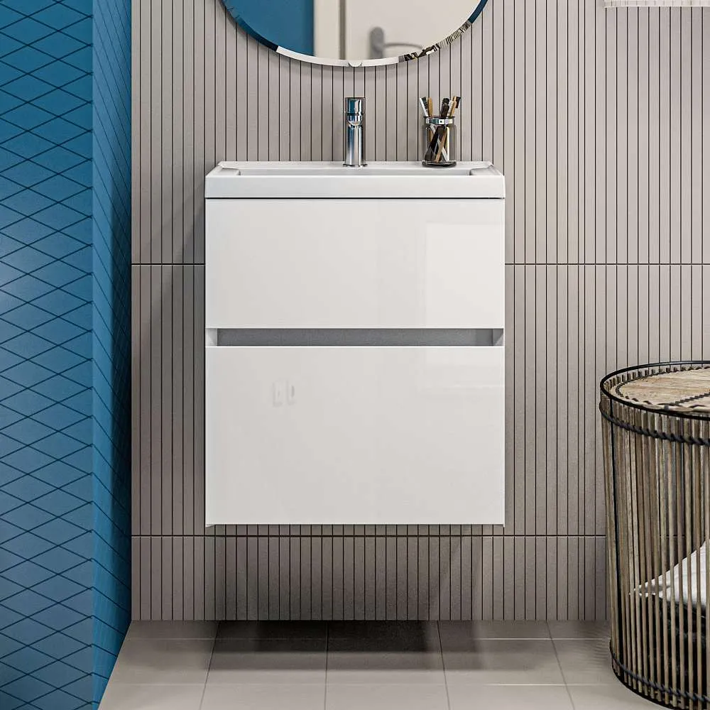 Тумба с раковиной МОДУЛЬ М/Bumble 60П 1я