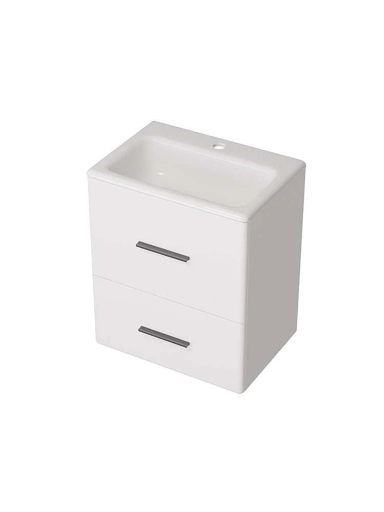 Тумба с раковиной МИНИМИ 50П (500x590x350) 2я белый