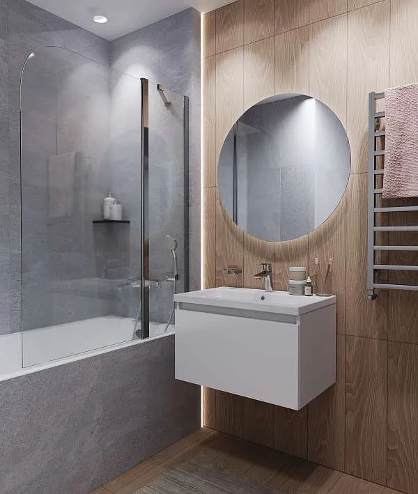 Тумба Aris mini 60П (600х440х450) 1я белая аляска/белый глянец раковина