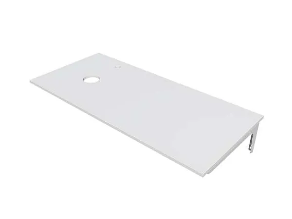 Столешница под стир.машину Wash 110 L белый глянец