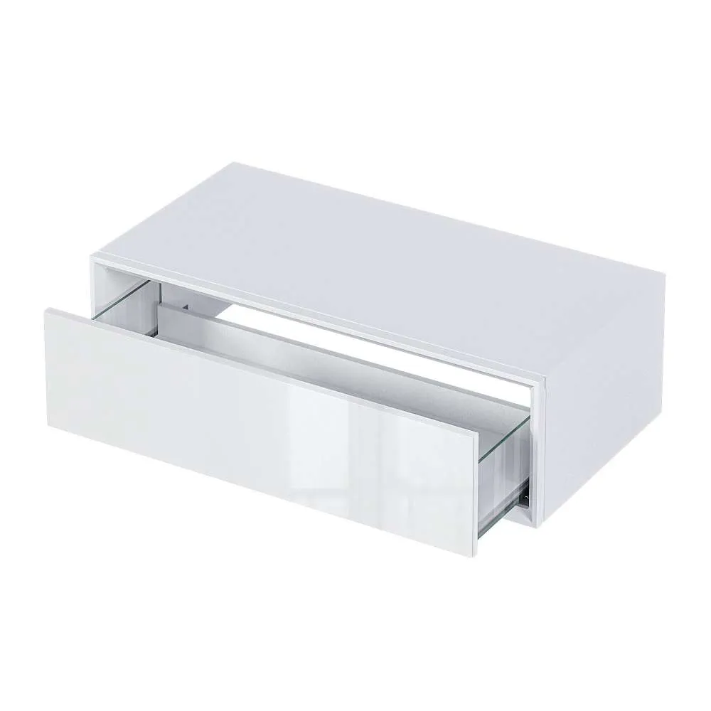 Тумба Milacco 100П 1в.я. Pure White (низ)