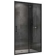 Душевая дверь 150*190 ABBER Schwarzer Diamant AG30150B5