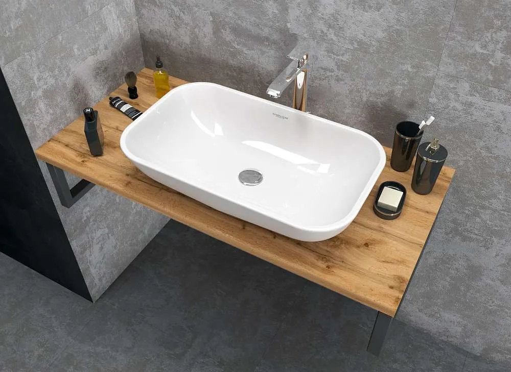 Столешница ГРАНЖ ЛОФТ/GRUNGE LOFT 80 дуб вотан