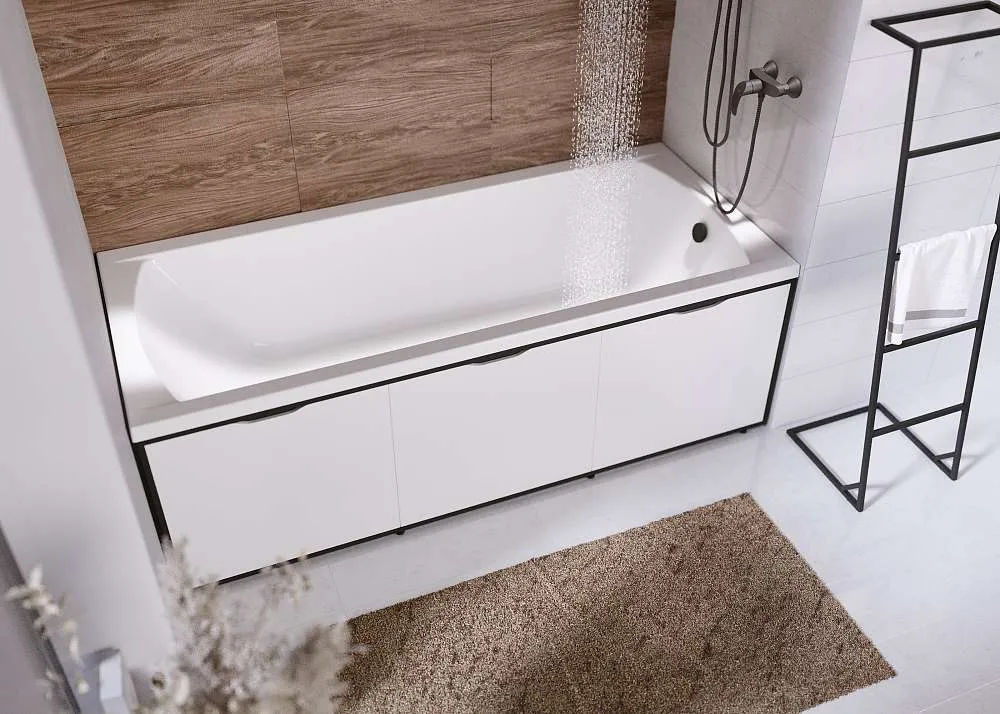 Экран для ванны ГРАНЖ ЛОФТ/GRUNGE LOFT 1600 Супер Айс белый