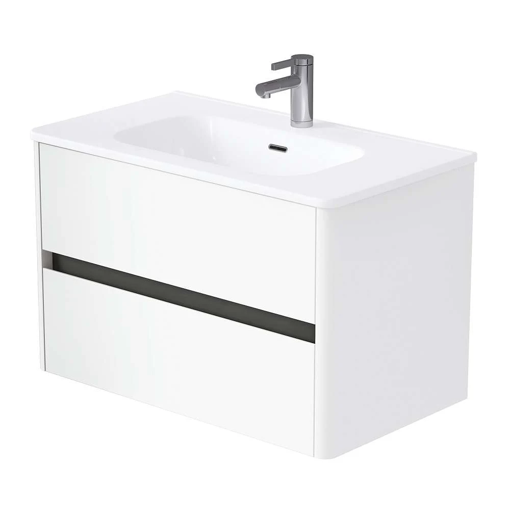 Тумба под раковину МОНА/Mona 80П (800х500х453) 2я белый