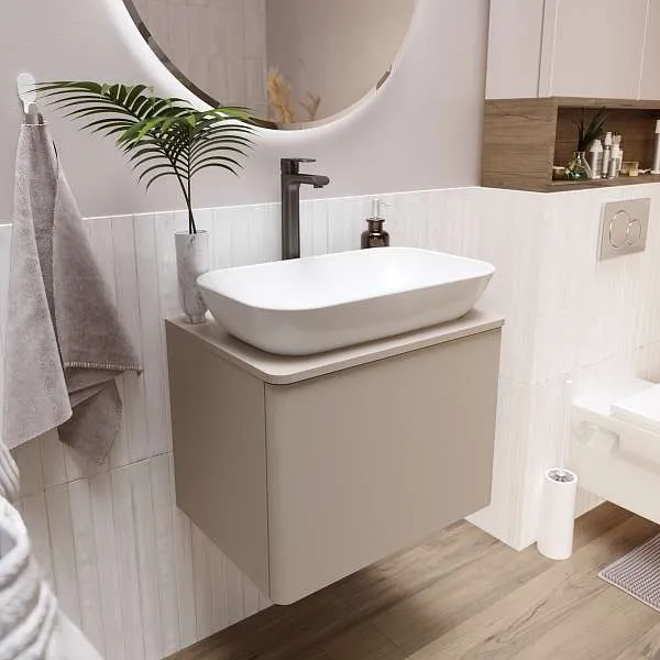 Тумба со столешницей Wish 60П 1я Сappuccino