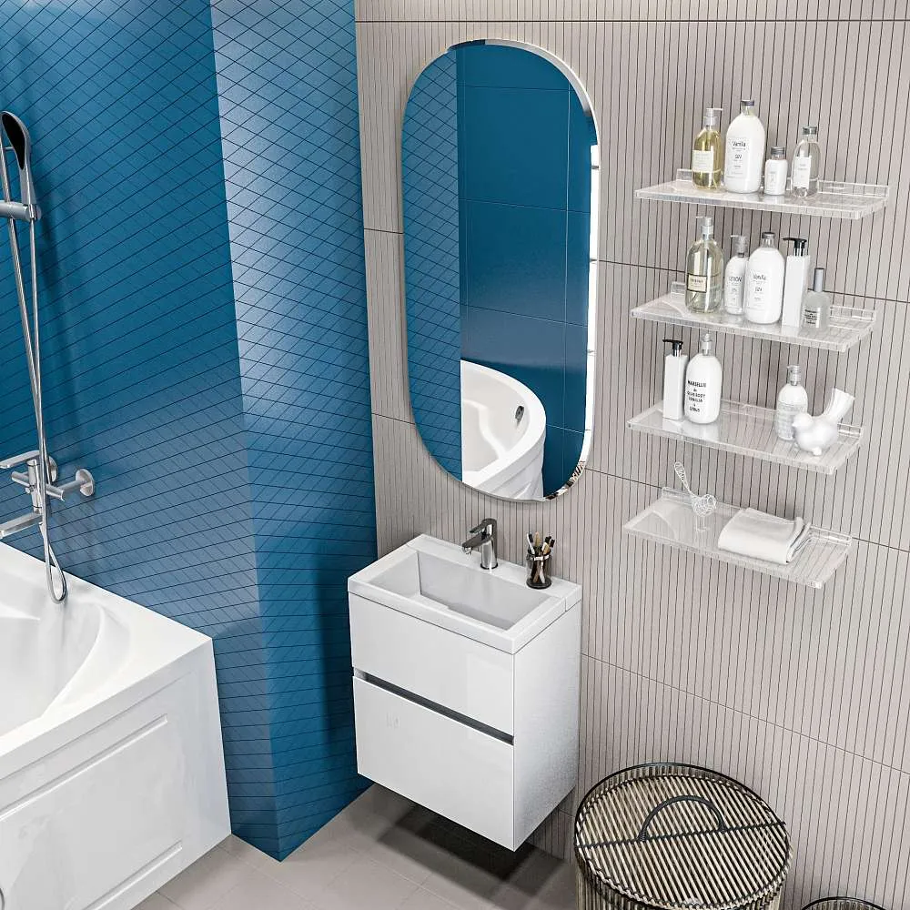 Тумба с раковиной МОДУЛЬ М/Bumble 50П 1я