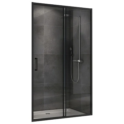 Душевая дверь 150*190 ABBER Schwarzer Diamant AG30150B5