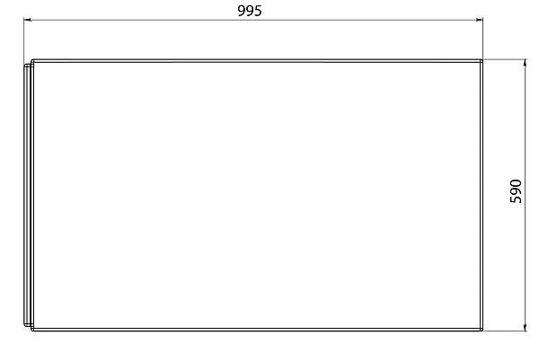 Панель ФЛЭТ/FLAT 100 R/L бок МГ