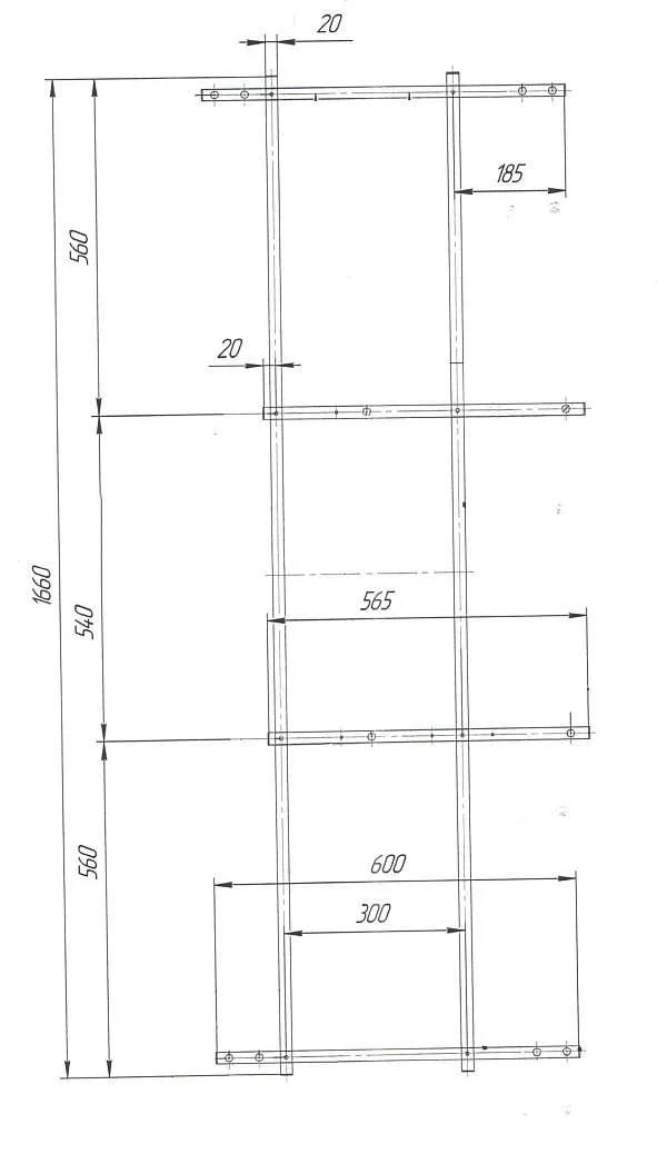 Рама разборная НЕГА/NEGA
