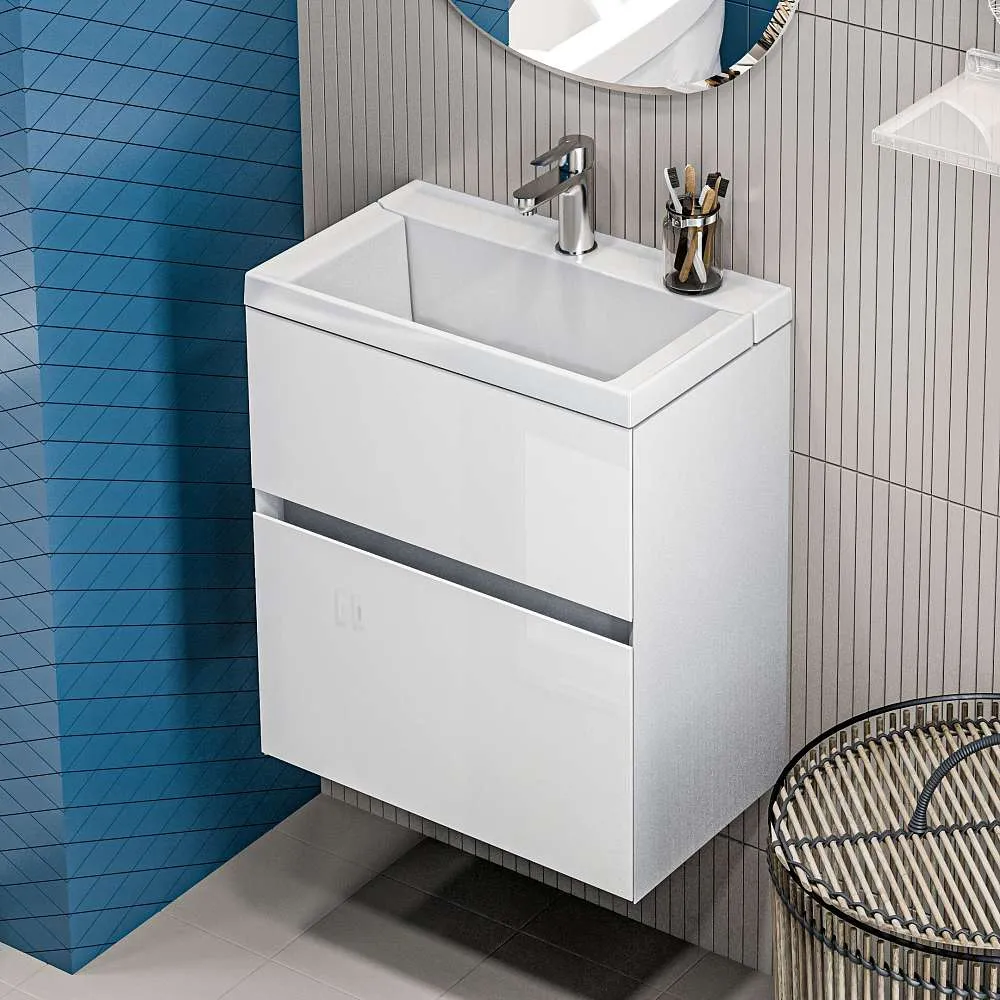 Тумба с раковиной МОДУЛЬ М/Bumble 50П 1я