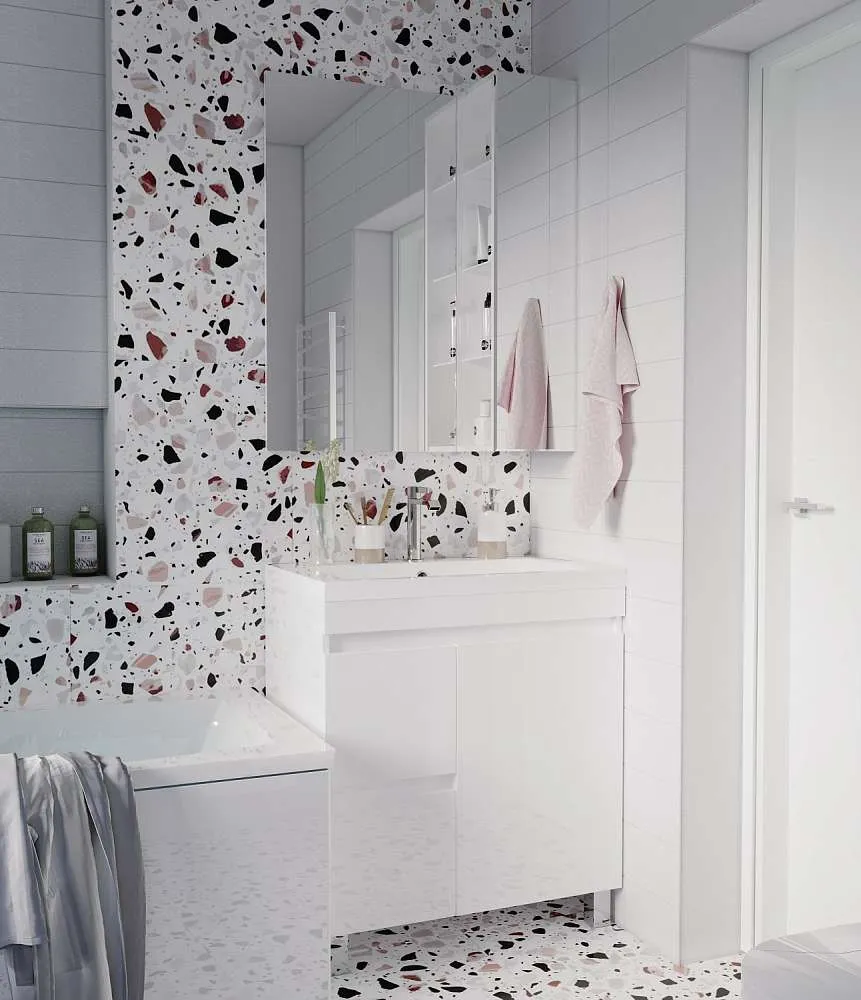 Пенал Cube 25П Белый глянец