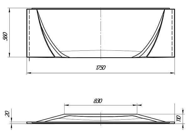 Панель ПРАГМАТИКА/PRAGMATIKA 1730 фронт рельеф