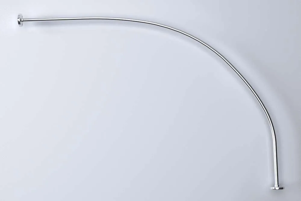 Карниз для ванны"Diana" 1500x900, хром