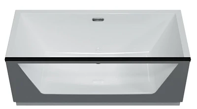 Ванна NEO 1700х750 GLASSх1 серый