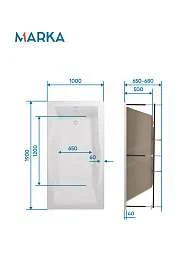 Панель КОРСИКА/KORSIKA 1900х1000 бок рельеф