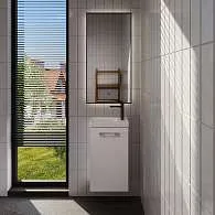 Зеркало Shape Strict (500х1000х30) прямоугольник черный К01 LED датчик