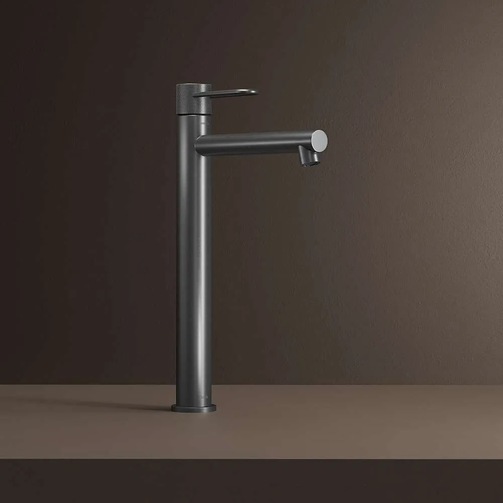 Смеситель для раковины IDDIS Duna высокий графит матовый DUNGM01i01