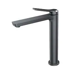 Смеситель для раковины IDDIS Parker высокий матовый графит PARGM01i01