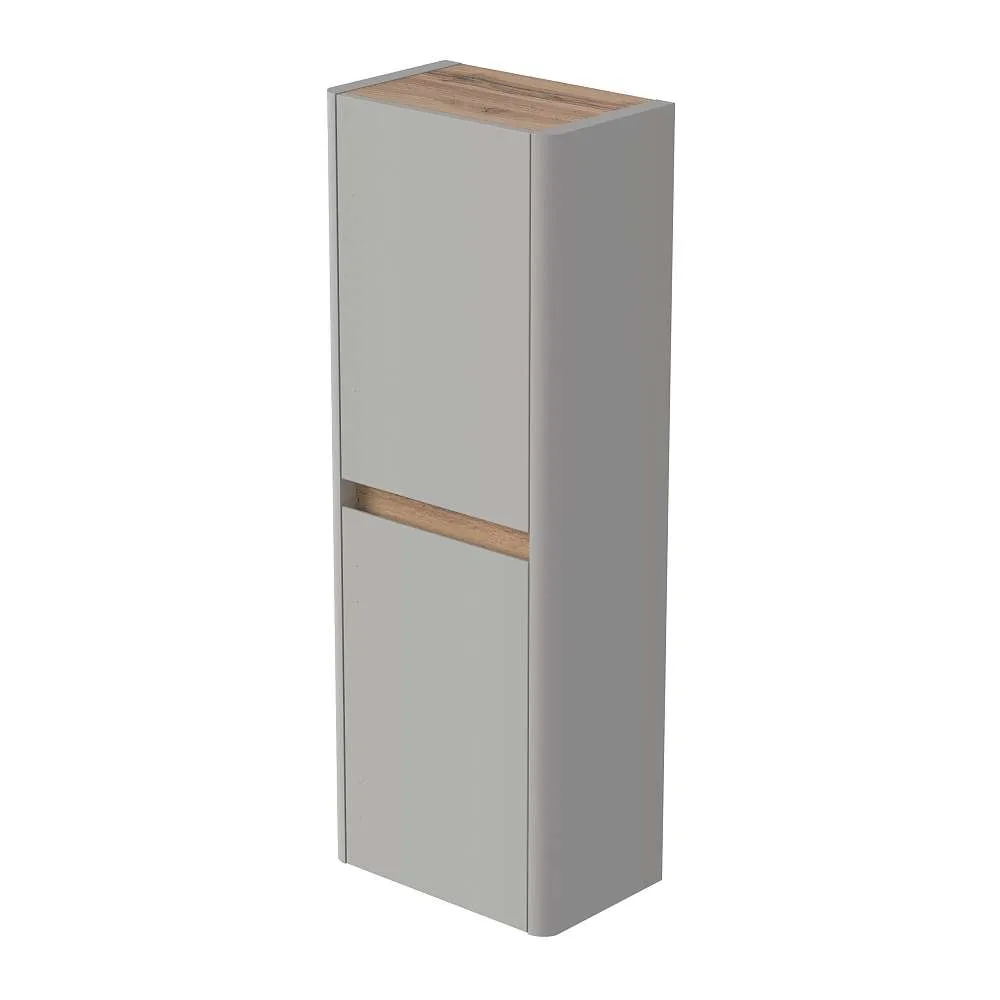 Пенал Mona 40П (400х1100х250) 2д агатовый серый