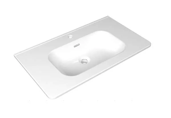 Раковина Ронди 81 (810х460х155) керамика мебельная