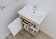 Тумба под раковину НУВО/Nuvo 60Н 1д. дуб сонома