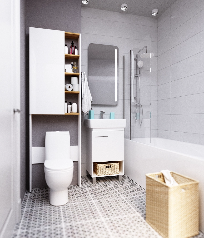 Шкаф ГАУЛА/Gaula 60Н 1д.белый