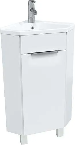 Тумба с раковиной Penta 37х37Н 1д. Белый глянец