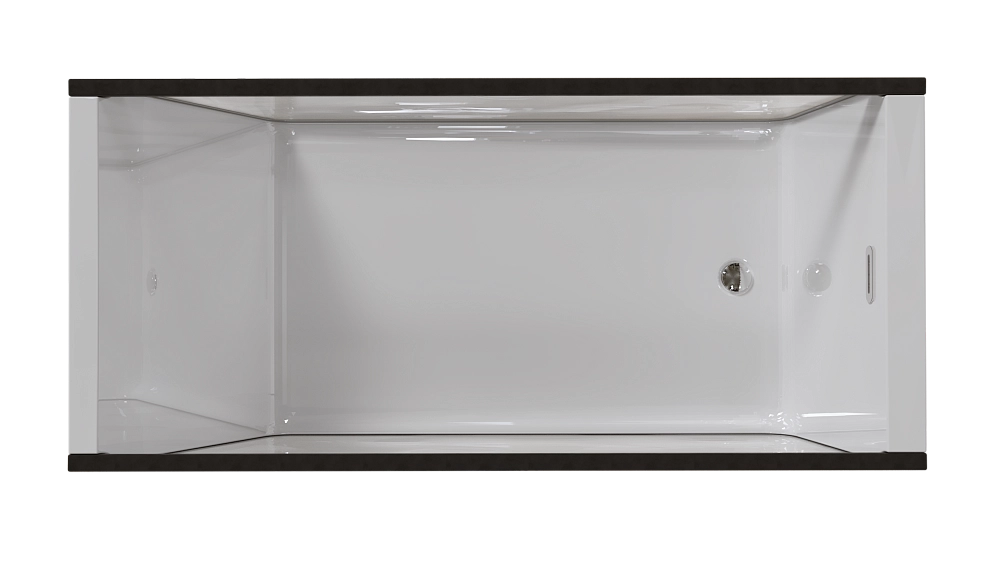 Ванна NEO 1700х750 GLASSх2 серый