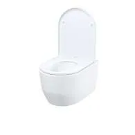 Унитаз подвесной IDDIS Aiger безободковый смыв торнадо AIGRDSEi25