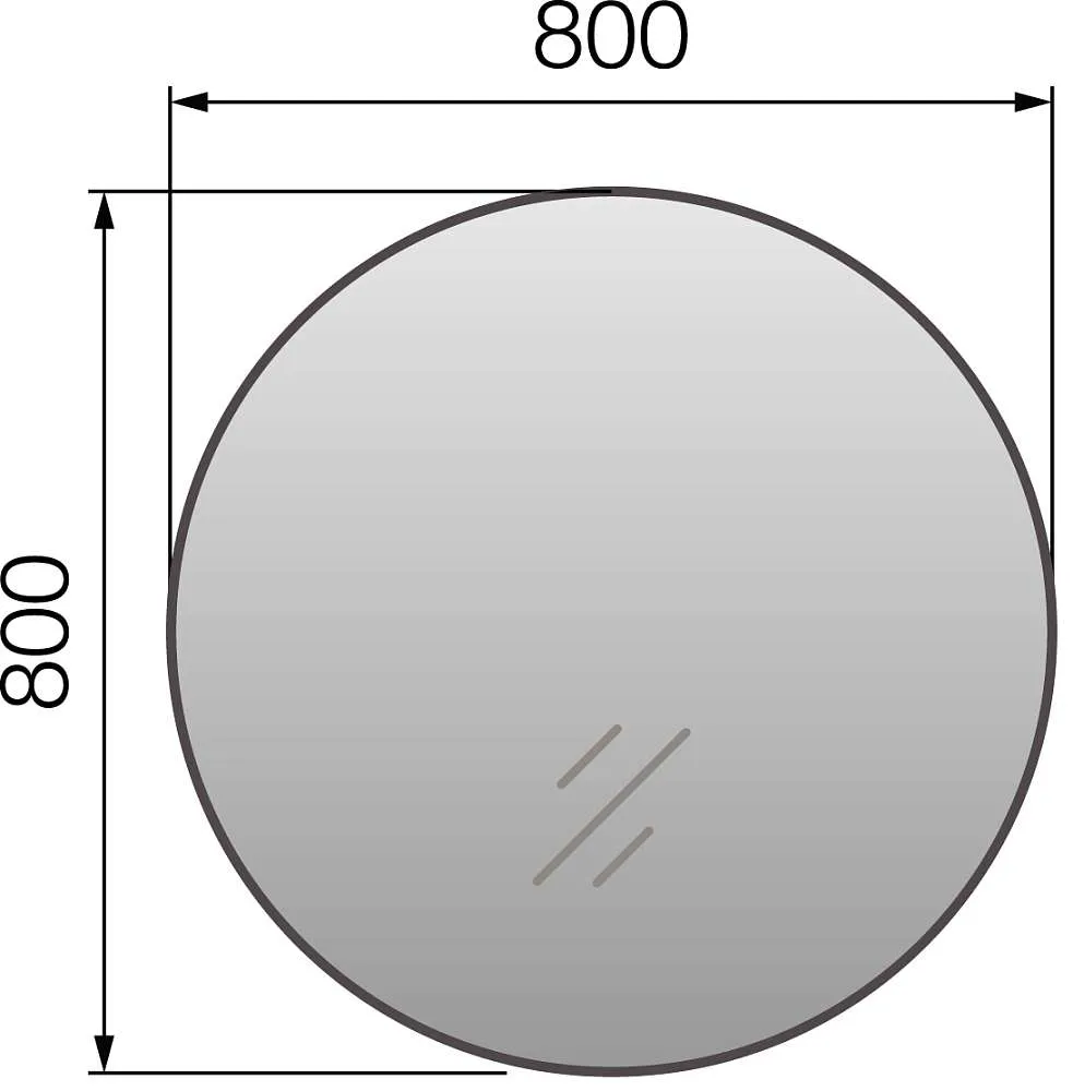 Зеркало АВРОРА/Aurora 80