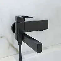 Смеситель для ванны IDDIS Слайд черный SLIBL00i02WA (без душ. аксессуаров)