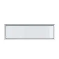 Тумба Milacco 100П (994х300х476) 1я белый (низ)