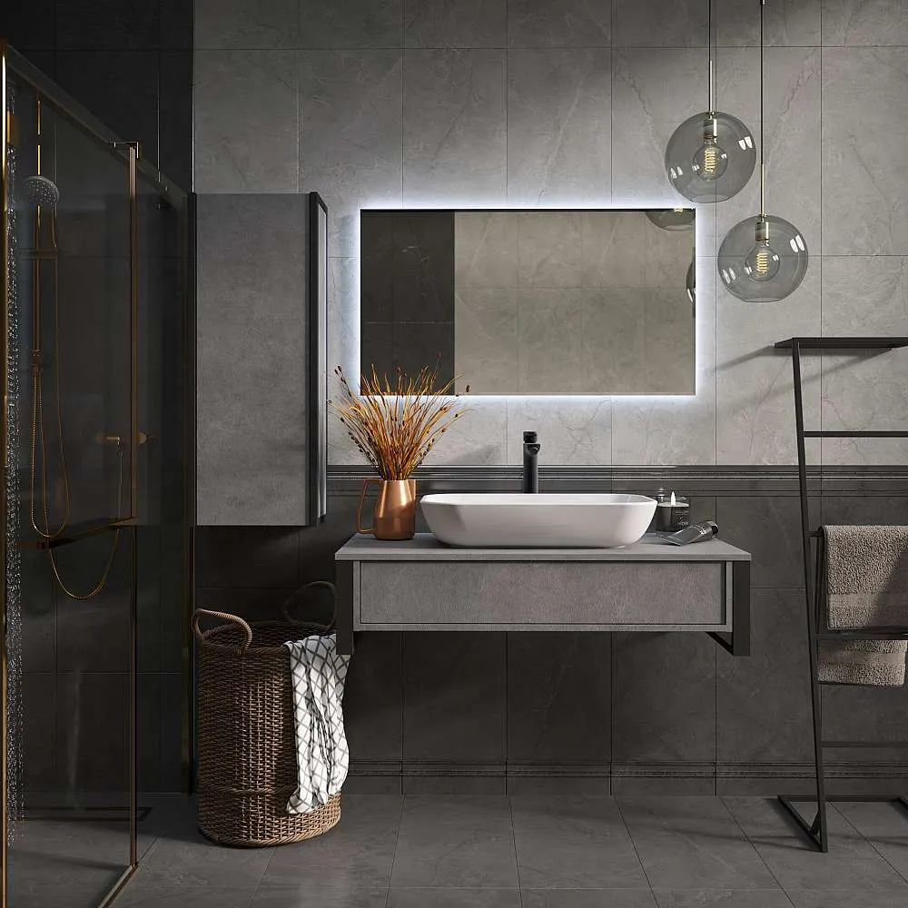 Тумба ГРАНЖ ЛОФТ/GRUNGE LOFT 100П 1в.я бетон лофт