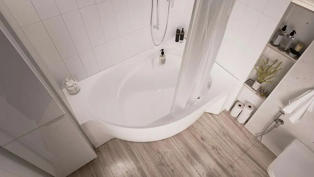 Ванна ЭРГОНОМИКА/ERGONOMIKA 1750-1580х1100 R МГ