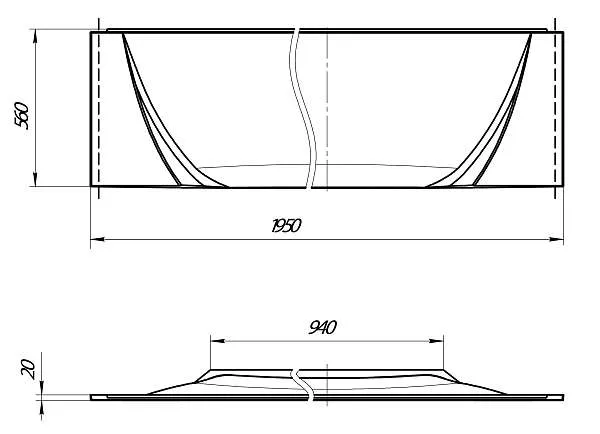 Панель ПРАГМАТИКА/PRAGMATIKA 1930 фронт рельеф