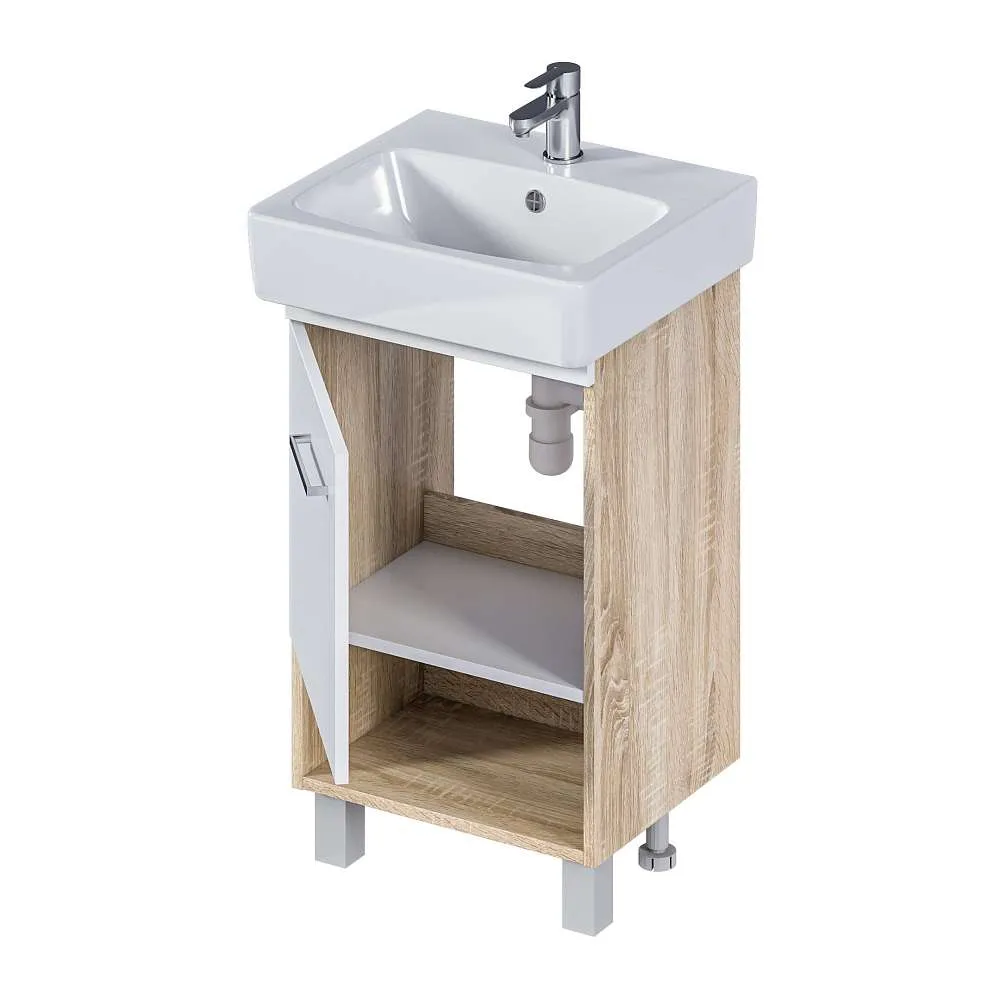 Тумба под раковину ТЕРА/Tera 50Н 1д. дуб сонома